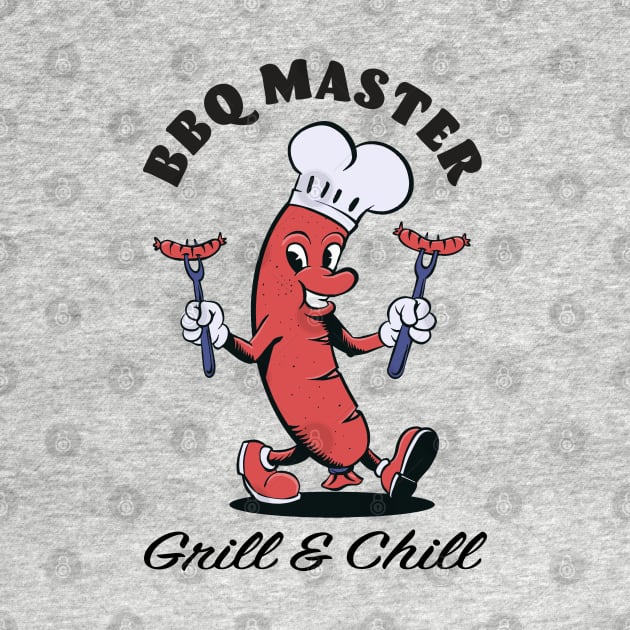 Grill Master BBQ Chef by Black Tee Inc